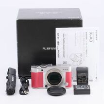 FUJIFILM フジフイルム フジフイルム ミラーレス一眼 X-A3 ピンク #4809_画像1