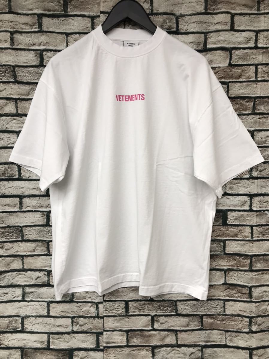 新品未使用 VETEMENTS ヴェトモン グラフィック シャツ 22SS 純正卸し