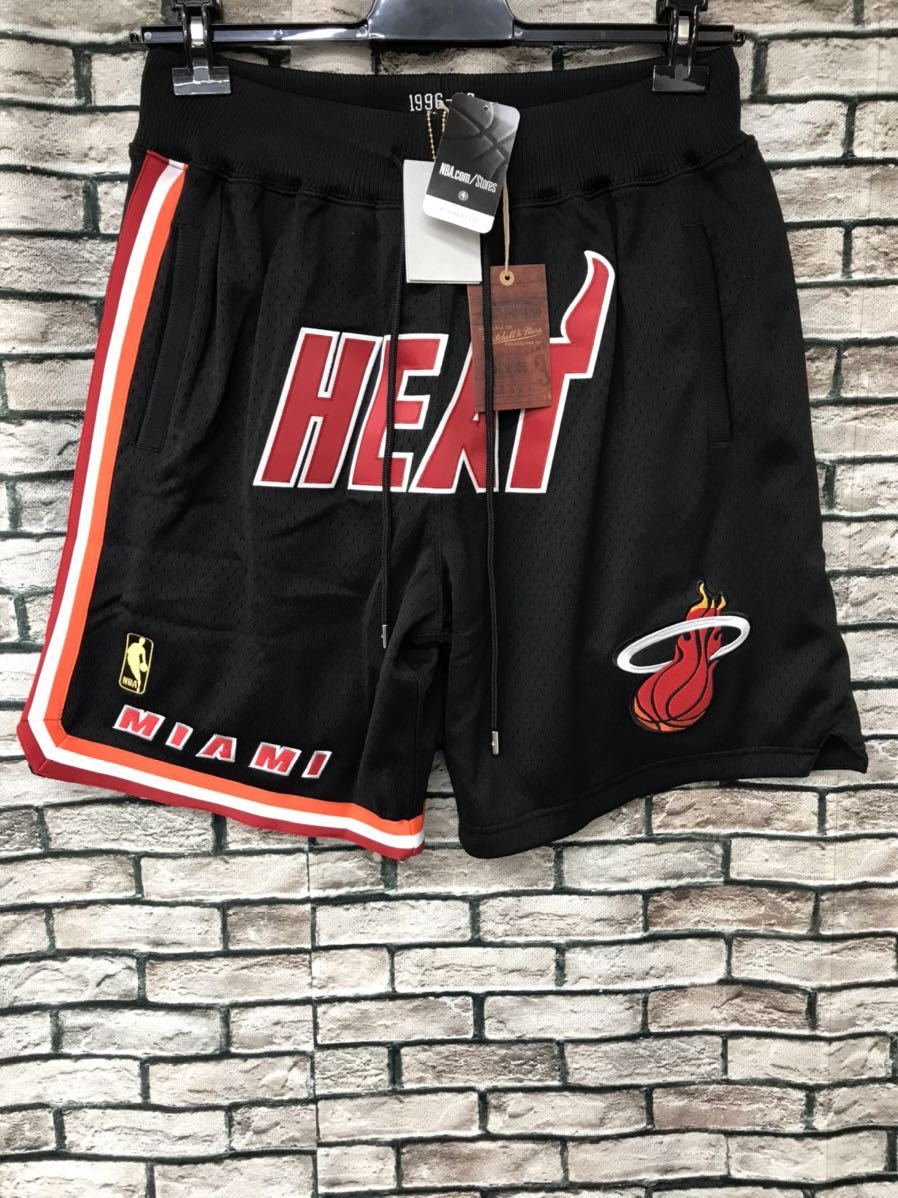 販売新品 Miami mitchell&ness DON 【新品未使用タグ付】JUST Heat NBA 