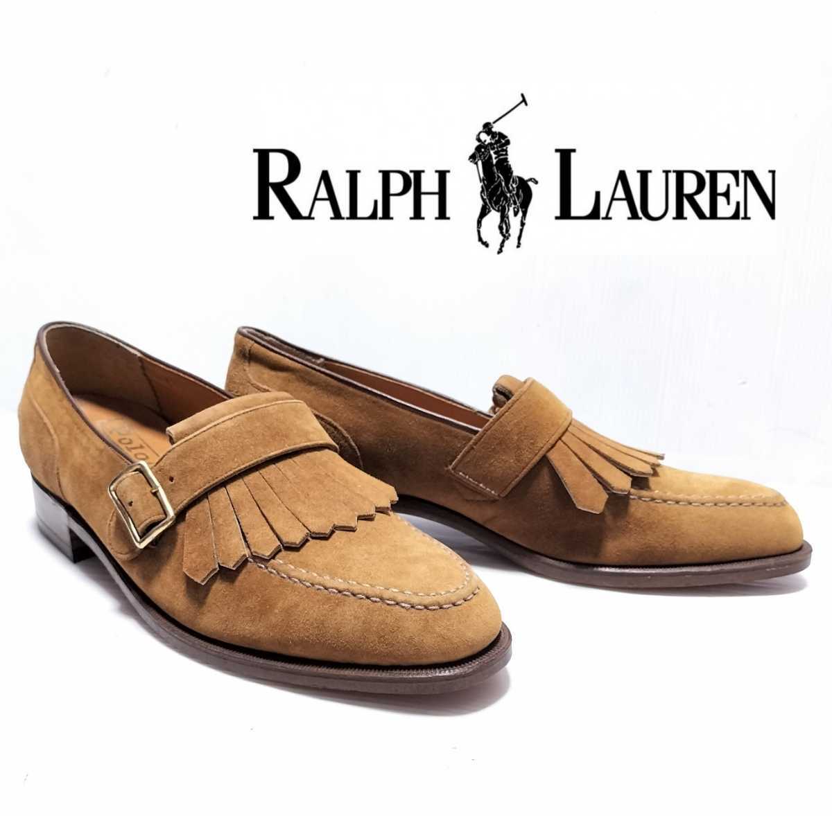 【ファッション通販】 PoloRalph Laurenスエード靴　スエードローファー ドレス/ビジネス