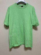 90's USAヴィンテージ SCREEN STARS BEST　半袖Tシャツ 黄緑 USA製 アメリカ製　XL_画像1
