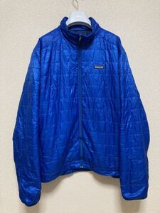 Patagonia PRIMALOFT パタゴニア プリマロフト ナノパフジャケット ジップアップ 青系 L nano Puff JACKET 84210F0