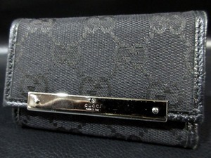 イタリア製 グッチ GUCCI 6連 キーケース GGキャンバス 127048.1147 小物