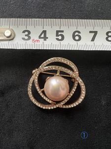 [ used ] fresh water pearl brooch 