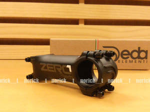 DEDA ELEMENTI Zero 1 シュレッドレスステム 90mm 82度 31.7mm BOB ブラックオンブラック Zero1