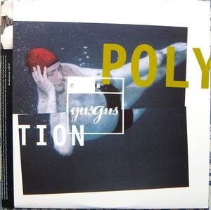 ☆gusgus/Polydistortion◆メガレアな97年発売のUKオリジナル盤(DAD 7005・4AD・両面MPO刻印)２枚組LP＆インナー・スリーヴ付き◇状態良好