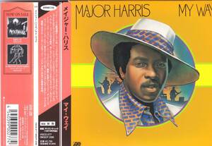 ☆MAJOR HARRIS(メジャー・ハリス)/My Way◆74年発表の元デルフォニクスの名シンガーのフィリー・ソウルの超大名盤◇初CD化＆紙ジャケ仕様