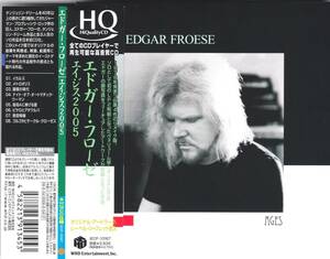 *EDGAR FROESE( Ed ga-* flow ze)/AGES 2005*78 year departure table. large name record. remake work . do super large name record * limitation paper jacket specification & height sound quality record & ultra rare records out of production 