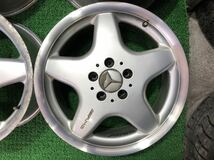 メルセデスベンツ純正 ＡＭＧ 17inch 7.5j+37 8.5j+30 PCD112 5穴 Benz W170 Aクラス_画像6