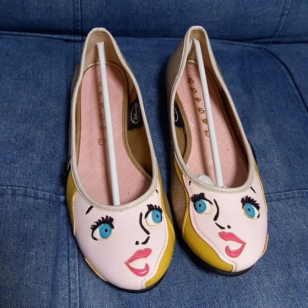 あちゃちゅむ パンプス 靴 ディズニー ハロウィン shoes シューズ