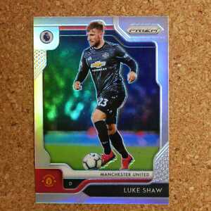 panini prizm soccer Luke Shaw パニーニプリズムサッカー ルーク・ショー マンチェスターユナイテッド silver prizm