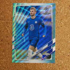 topps chrome timo werner 199シリ トップスクローム ティモ・ヴェルナー チェルシー ドイツ wave refractor