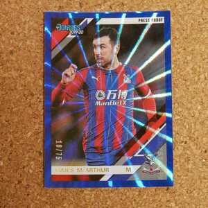 panini chronicles donruss soccer James McArthur 75シリ パニーニ サッカー ジェームズ・マッカーサー クリスタル・パレス