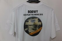 ■【YS-1】ボーイ　BOOWY■布袋・氷室・松井・高橋■Tシャツ■バックプリント■未使用品■サイズ・M■綿100%■白色系■【同梱可能商品】■A_画像5