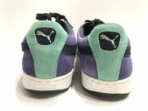 ■【YS-1】 プーマ PUMA ■ スウェード SUEDE スニーカー ■ 紫系 ピンク系 黒系 グリーン系 28cm 【同梱可能商品】■D_画像8