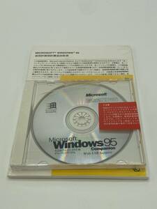 [ free shipping ] new goods unopened goods Microsoft Windows95 Companion With USB Support regular goods PC/AT compatible correspondence 