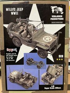 絶版！1/15 WW2 WILLYS MB ジープ　S.A.S改造キット　バーリンデン