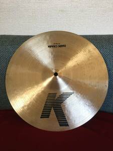 【最初期のIAK】K Zildjian Dark Crash 14インチ 680g レアサイズ【1986年～1987年製】