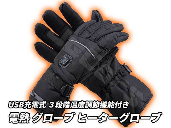 バイクウエ Rengu 電熱グローブ バイク用手袋 グローブ Lサイズ zJ4Hw