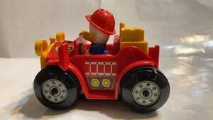 TOMY: Donald fire fighting finger . car 