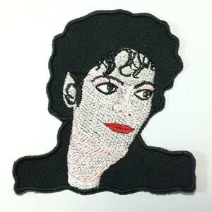 021　マイケル ジャクソン 流し目　アイロン ワッペン　刺繍 パッチ リペア　Michael Jackson