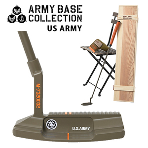 アーミーベースコレクション ゴルフ USアーミー パター 34インチ 限定50本 木製弾薬箱風ケース付き ARMY BASE COLLECTION US Army Putter