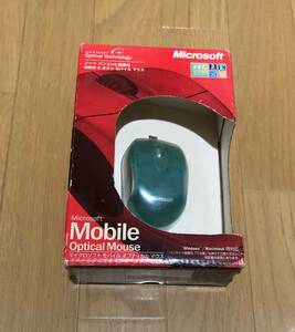  new goods unused *Microsoft Mobile Optical Mouse* green / silver 