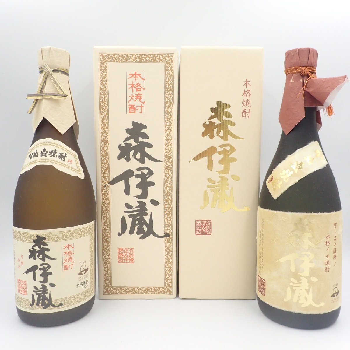 森伊蔵 720ml 高島屋 金ラベル 2本 セット-