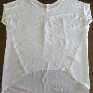 【ud by NOLLEY'S sophi ゆったりとしたホワイトのカットソー】ノーリーズソフィ★Tシャツ カットソー★サイズ38★バスト79-87