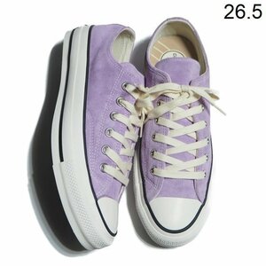 B9131R52 ^CONVERSE Addict Converse Addict ^ CHUCK TAYLOR SUEDE LILAC suede sneakers lilac 8/26.5cm 1CL691 rb mks