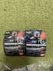 バンダイ　アルティメットソリッド　ザ　ダークヒーロー２　仮面ライダーリュウガ＆仮面ライダーリュウガ　ドラグセイバーver