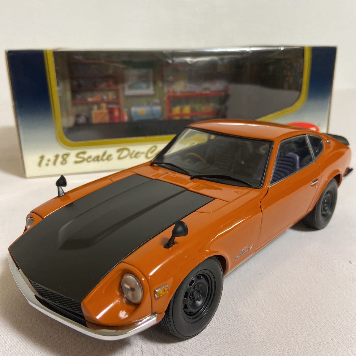 よりヤマト ヤフオク! - 京商製 NISSAN FAIRLADY Z 432-R オレンジ幻の