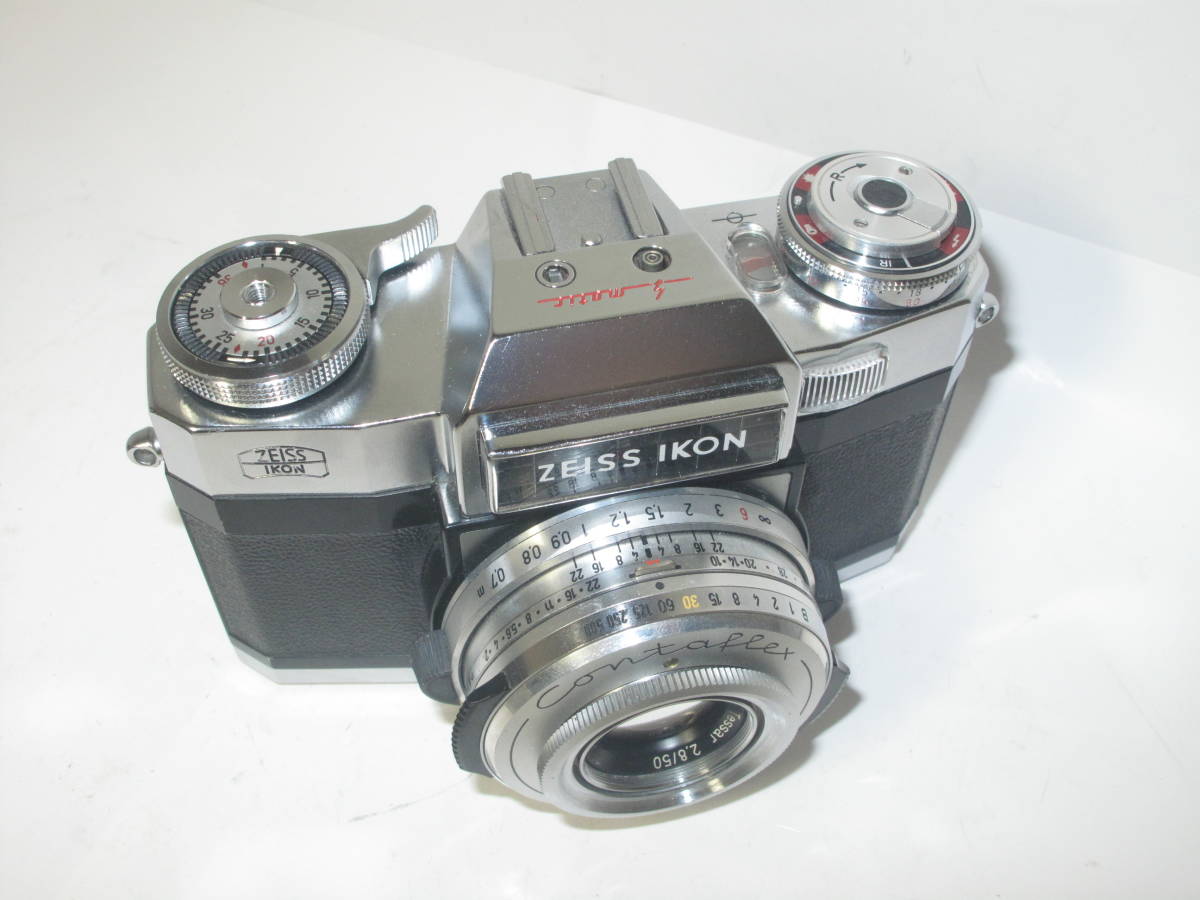 Zeiss Ikon コンタフレックス SUPER ( Tessar 50mm f2.8付き) ■動作OK■ 10658