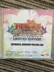 ヒーローズファンタジア 限定版 リミテッドエディション　スペシャルサウンドトラックCD