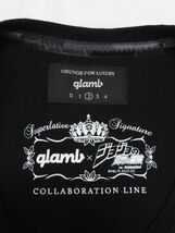 ★美品・未着用★ glamb グラム × ジョジョの奇妙な冒険 コラボ Tシャツ size2 黒★古着 人気 完売品 JOJO 空条承太郎 STARDUST CRUSADERS_画像3