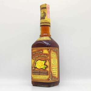 [ nationwide free shipping ]THE YELLOW ROSE OF TEXAS 12years old KENTUCKY STRASIGHT BOURBON WHISKEY 50.5 times 750ml