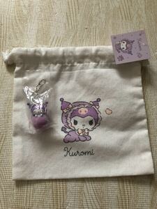 サンリオ　ベビークロミ　Baby kuromi ミニ巾着＆チェーンストラップ　未使用　タグ付　マイメロ
