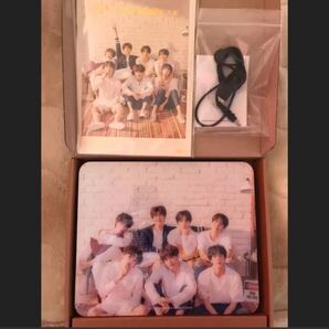 BTS 展示会公式グッズ アクリルクロック(おまけ付き)