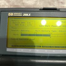 HP200LX HEWLETT PACKARD_画像7