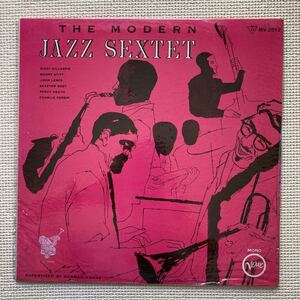 【THE MODERN JAZZ SEXTET（DIZZY GILLESPIE, SONNY STITT, JOHN LEWIS, PERCY HEATH, SKEETER BEST & CHARLIE PERSIP】 Verve／ポリドール