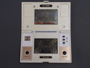  очень редкий Vintage Game & Watch GAME&WATCH nintendo Nintendo масло Panic OIL PANIC OP-51 1982 год производства No.26021