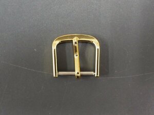 中古 セイコー シチズン カシオ 汎用 尾錠 美錠 ピンバックル 色: ゴールド 幅: 14mm 管理No.31637