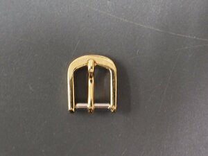 中古 セイコー シチズン カシオ 汎用 尾錠 美錠 ピンバックル 色: ゴールド 幅: 8mm 管理No.31674