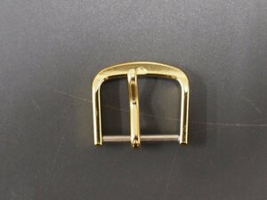 中古 セイコー シチズン カシオ 汎用 尾錠 美錠 ピンバックル 色: ゴールド 幅: 15mm 管理No.31706