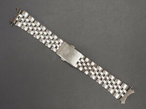  used Seiko SEIKO five 5 all-purpose silver group metal breath band belt width : 18mm length : 165mm product number : 3246-ZE control No. 31756