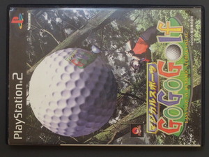 SONY PlayStation2 プレイステーション2 希少 名作 魔法(株) MAGICAL マジカルスポーツ ゴーゴーゴルフ GoGoGOLF SLPS20037 管理No.