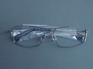 未使用 増永眼鏡 masunaga sports flex 眼鏡 メガネフレーム 種別: フルリム サイズ: 57□14-135 材質: チタン 型式: R663 管理No.12371