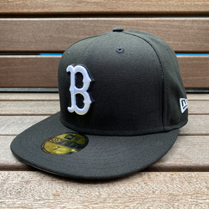 USA正規品 【7】 NEWERA ニューエラ MLB ボストン レッドソックス Redsox 特別色 ブラックエディション 59FIFTY メジャーリーグ 帽子