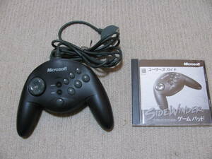 Microsoft Sidewinder Gamepad Microsoft Side Winder Game Pad / Guide и Driver CD