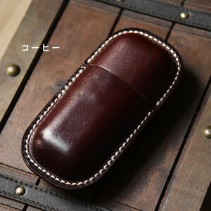 LHH279* worker handmade glasses case glasses case glasses ke- scalar selection possible leather cow leather tongue person ...